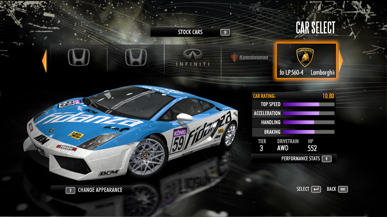 Need for Speed Shift Lamborghini