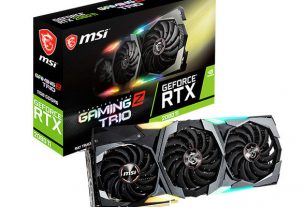 MSI выпускает графический процессор GeForce RTX 2080 TI Gaming Z Trio