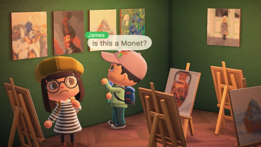 Animal Crossing Art Guide: Как отличить искусственное искусство от настоящего искусства в New Horizons