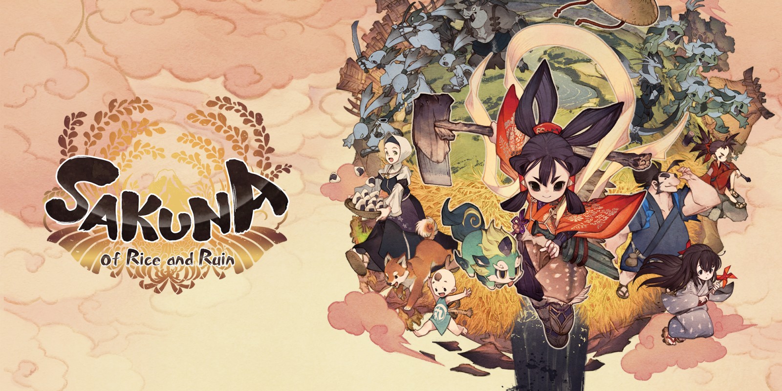 Обзор Sakuna: Of Rice and Ruin - Рисовый фермер / охотник на демонов