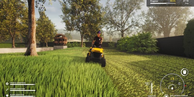 Обзор Lawn Mowing Simulator — Стрижка газона, стрижка газона