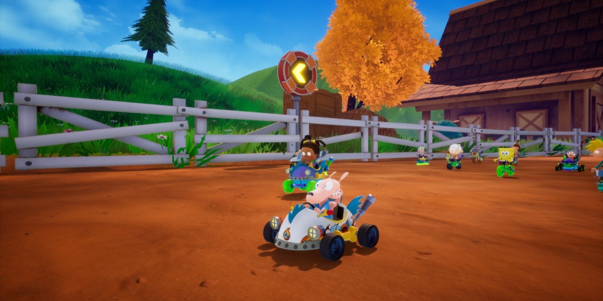 Обзор Nickelodeon Kart Racers 3: Slime Speedway — современный карт Роко